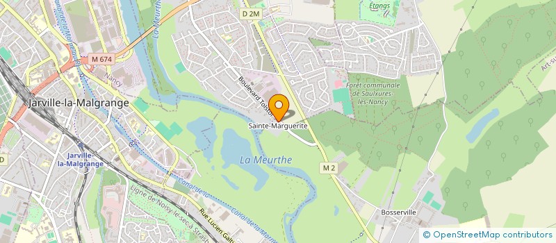 localisation de l'entreprise PIZZAS PHILIPPE  ART-SUR-MEURTHE