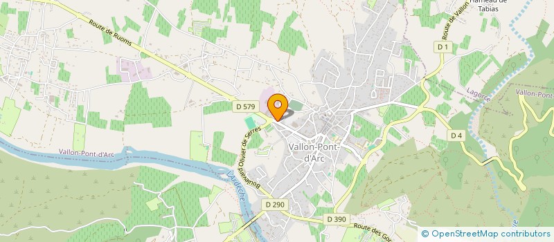 localisation de l'entreprise PIZZAVENGER à VALLON-PONT-D'ARC