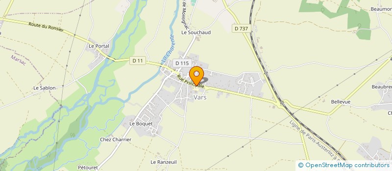 localisation de l'entreprise PIZZEA à VARS
