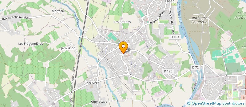 localisation de l'entreprise PIZZERIA AMIR à LINARS