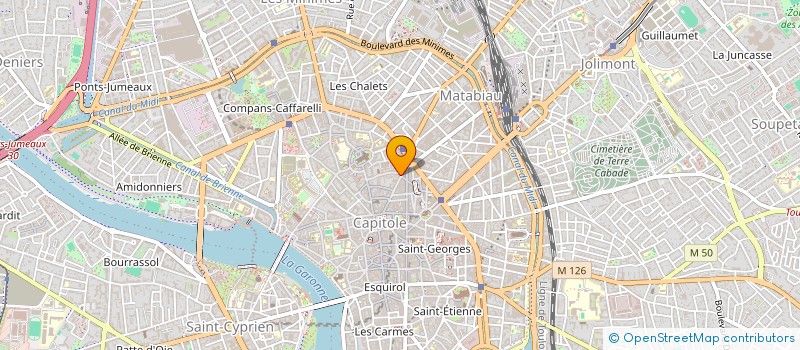 localisation de l'entreprise PIZZERIA BAMBINO à TOULOUSE