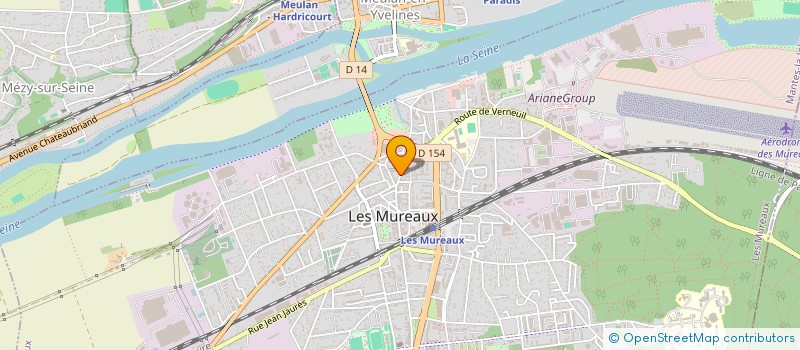 localisation de l'entreprise PIZZERIA CARTHAGE à LES MUREAUX
