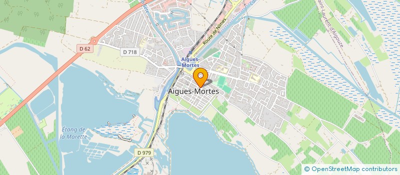 localisation de l'entreprise PIZZERIA CHEZ LOAN  AIGUES-MORTES