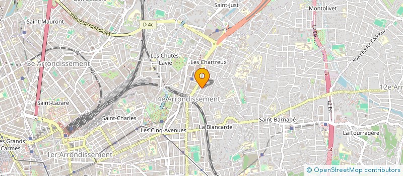 localisation de l'entreprise PIZZERIA CHEZ OLIVE à MARSEILLE