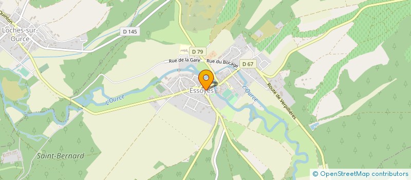 localisation de l'entreprise PIZZERIA CREPERIE FAMILY  ESSOYES