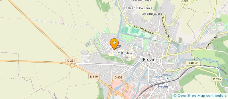 localisation de l'entreprise PIZZERIA DE LA TOUR  PROVINS