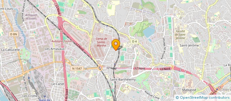 localisation de l'entreprise PIZZERIA DU 57 à MARSEILLE