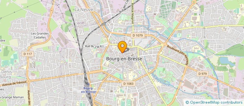 localisation de l'entreprise PIZZERIA DU CENTRE à BOURG-EN-BRESSE