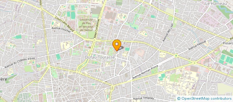 localisation de l'entreprise PIZZERIA DU LOUP à PAU