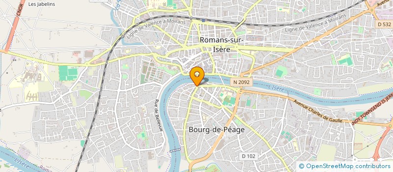 localisation de l'entreprise PIZZERIA DU MIDI à BOURG-DE-PEAGE
