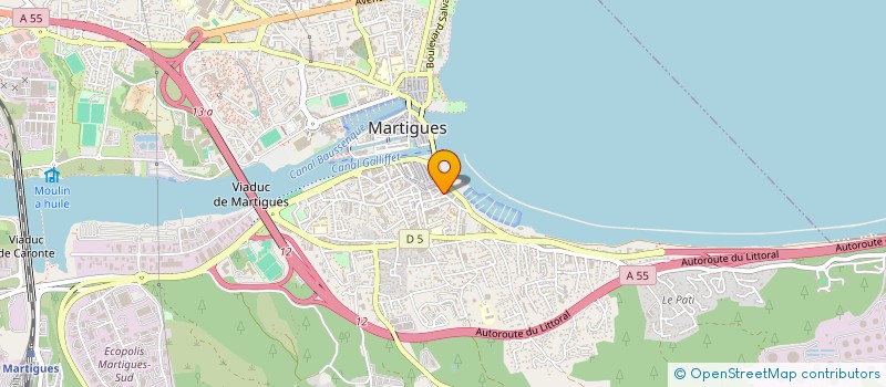localisation de l'entreprise PIZZERIA DU MISTRAL à MARTIGUES