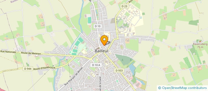 localisation de l'entreprise PIZZERIA GARGANTUA à BAILLEUL
