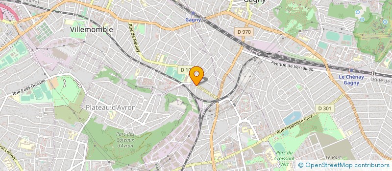 localisation de l'entreprise PIZZERIA GENZIANA à NEUILLY-SUR-MARNE