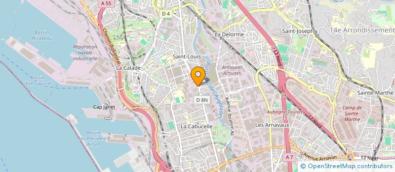 localisation de l'entreprise PIZZERIA LA COMMANDERIE à MARSEILLE