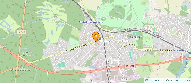 localisation de l'entreprise PIZZERIA LA MAMMA  GRETZ-ARMAINVILLIERS