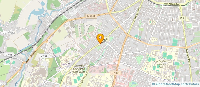 localisation de l'entreprise PIZZERIA LE L ONCLE SAM à AMIENS