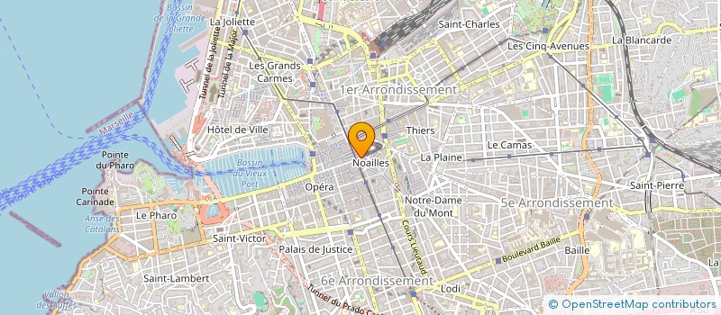 localisation de l'entreprise PIZZERIA LES DIX à MARSEILLE