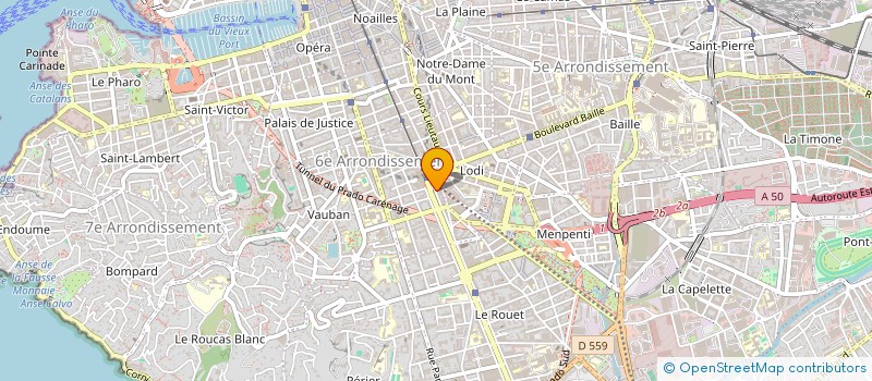 localisation de l'entreprise PIZZERIA MAGA à MARSEILLE