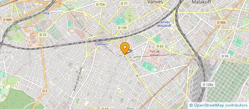 localisation de l'entreprise PIZZERIA MALAKOFF 92  MALAKOFF