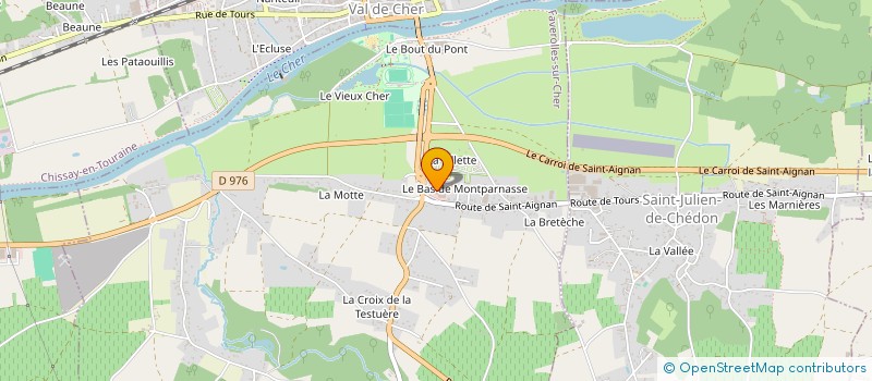 localisation de l'entreprise PIZZERIA MONTPARNASSE  FAVEROLLES-SUR-CHER