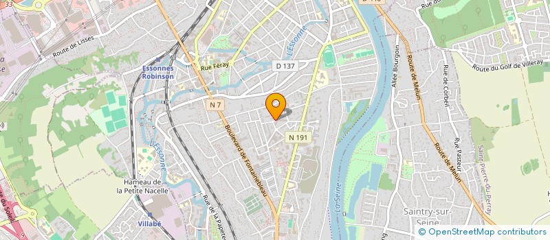 localisation de l'entreprise PIZZERIA NOUR ONE  CORBEIL-ESSONNES