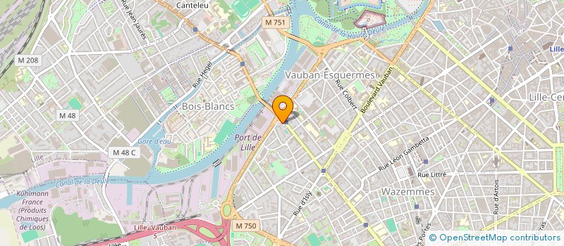 localisation de l'entreprise PIZZERIA O'SALEMIO à LILLE
