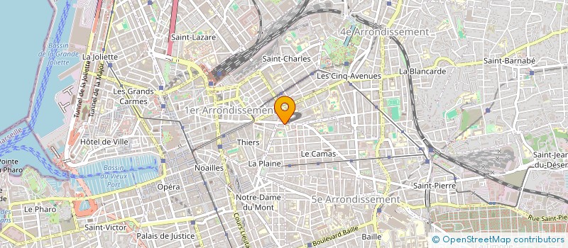 localisation de l'entreprise PIZZERIA TIVOLI à MARSEILLE