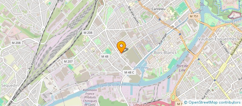 localisation de l'entreprise PIZZERIA UNO à LILLE