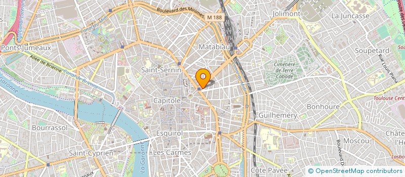 localisation de l'entreprise PIZZERIA VECCHIO  TOULOUSE