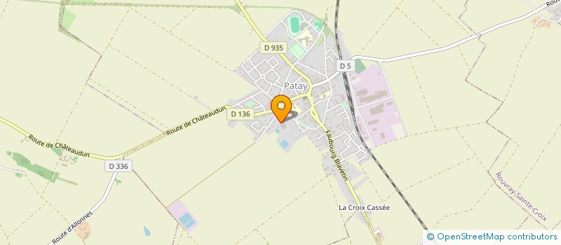 localisation de l'entreprise PIZZITOUX à PATAY