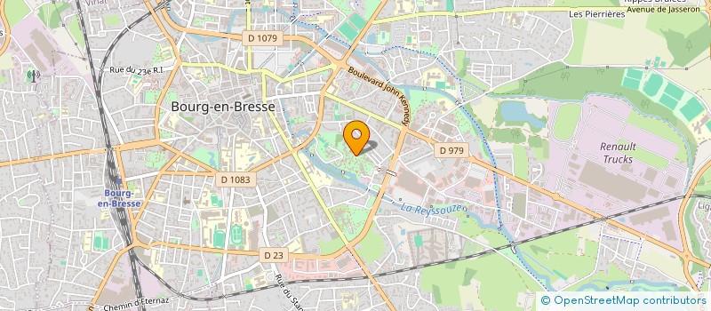 localisation de l'entreprise PIZZORLONA à BOURG-EN-BRESSE