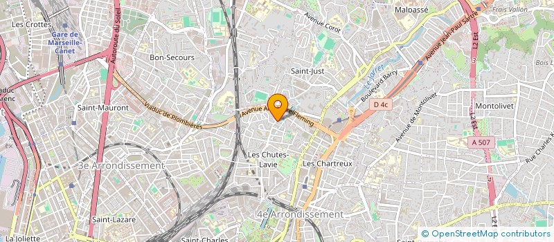 localisation de l'entreprise PJ 06 CONSULTANT à MARSEILLE