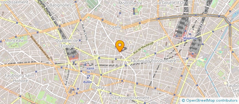 localisation de l'entreprise PJ CALL  PARIS