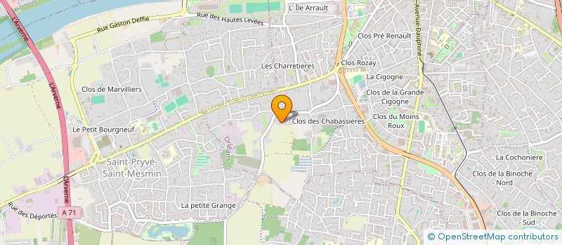 localisation de l'entreprise PJ CONSEILS BAT à ORLEANS