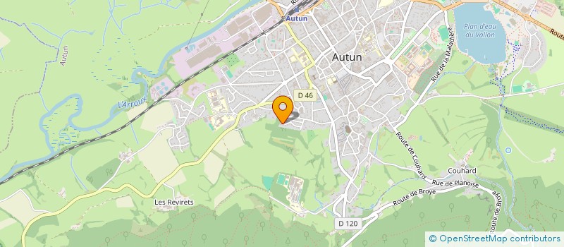 localisation de l'entreprise PJ.DUPONT CONSULT à AUTUN