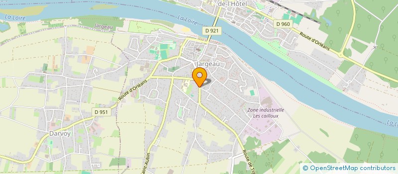 localisation de l'entreprise PJ ECO' RENOV' à JARGEAU