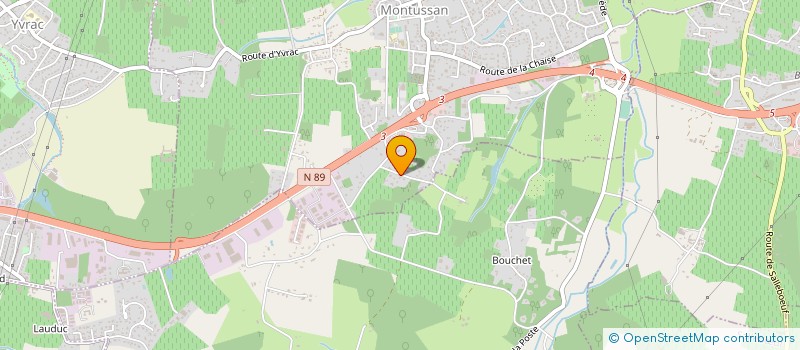 localisation de l'entreprise PJ ET ASSOCIES à FLOIRAC