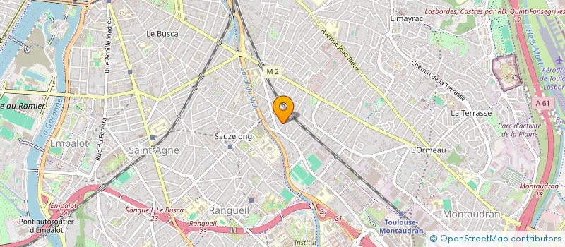 localisation de l'entreprise PJ IMMOBILIER à TOULOUSE