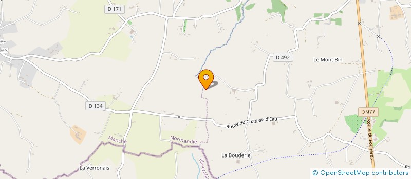 localisation de l'entreprise PJ SAINT MARTIN  SAINT-HILAIRE-DU-HARCOUET