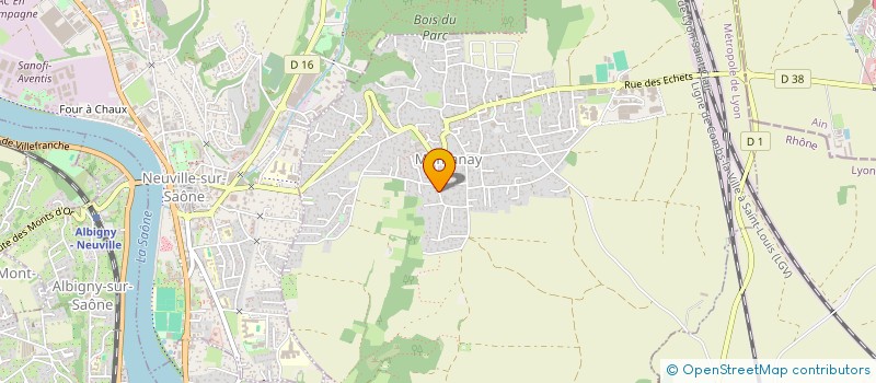 localisation de l'entreprise PJ01  MONTANAY