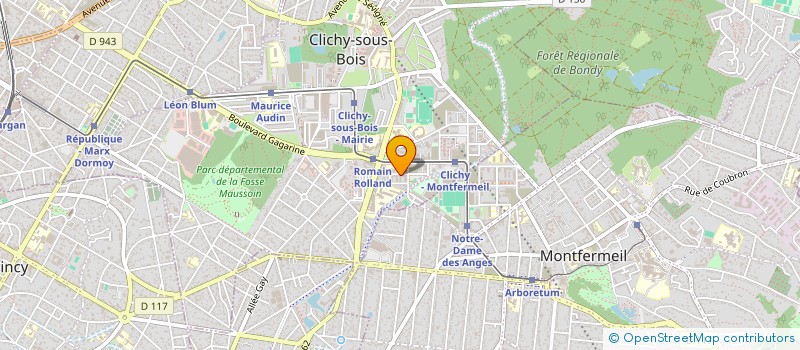 localisation de l'entreprise PJ19 à CLICHY-SOUS-BOIS