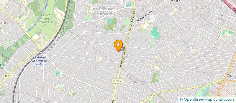 localisation de l'entreprise PJ2D PARTNERS à VILLEMOISSON-SUR-ORGE