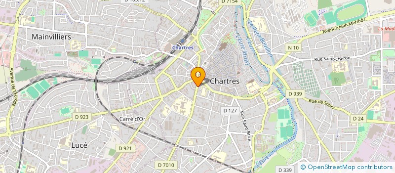 localisation de l'entreprise PJA à CHARTRES