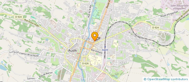 localisation de l'entreprise PJA IMMO  AUCH
