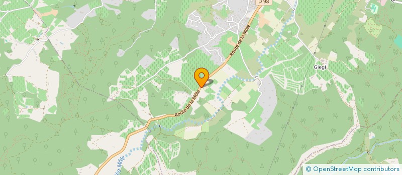 localisation de l'entreprise PJARDINS ET CONCEPTION à COGOLIN