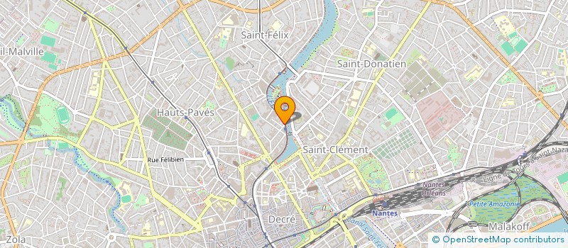 localisation de l'entreprise PJB IMMOBILIER à NANTES