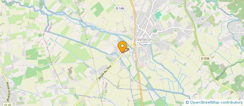 localisation de l'entreprise PJB73  VELLERON