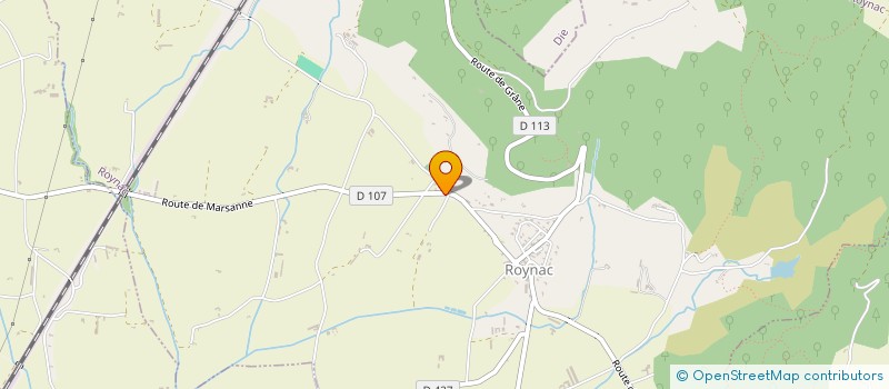 localisation de l'entreprise PJC  ROYNAC