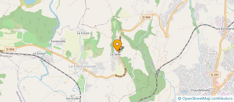 localisation de l'entreprise PJC  LA FREISSINOUSE