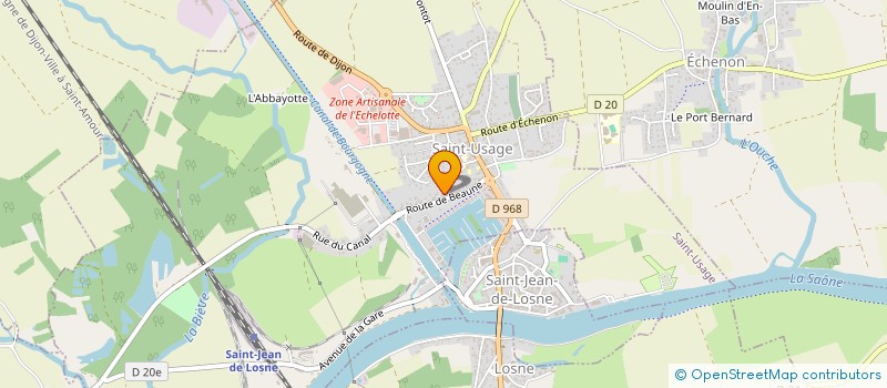 localisation de l'entreprise PJC CONSEILS  SAINT-USAGE